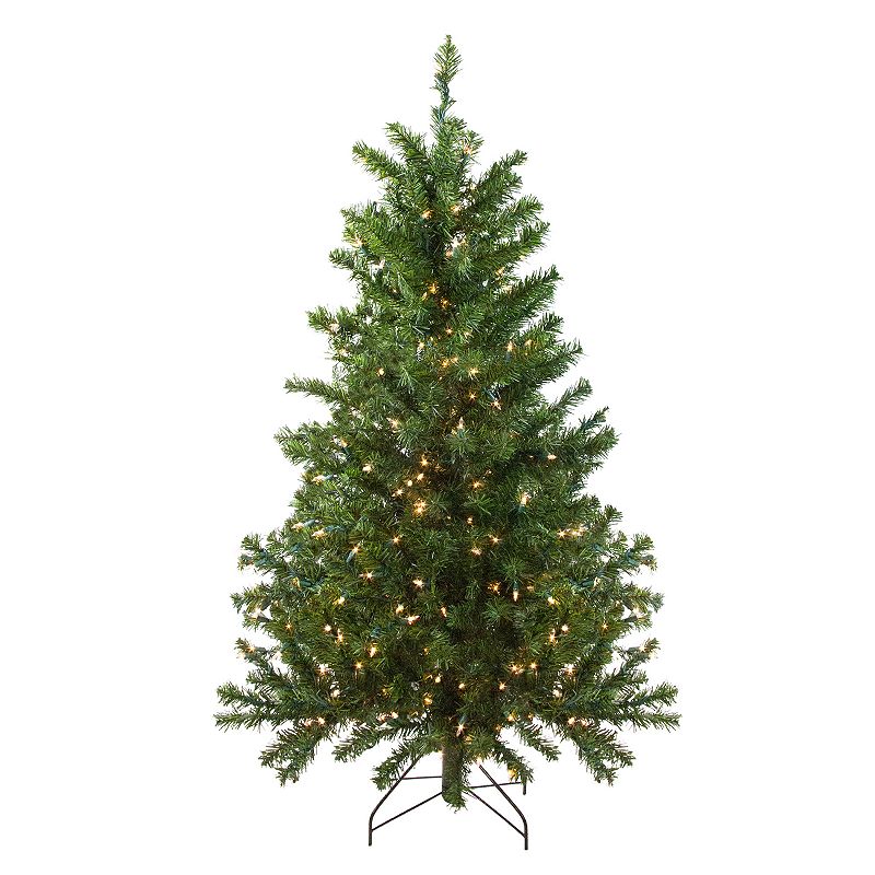 Northlight Seasonal 4-ft. Pre-Lit Clear Canadian Pine Artificial Christmas 