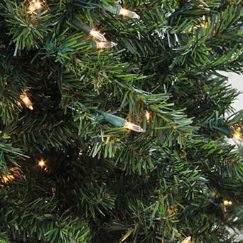 Northlight Seasonal 6-ft. Pre-Lit Clear Canadian Pine Artificial Christmas Tree
