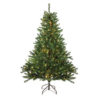 Northlight Seasonal 6-ft. Pre-Lit Clear LED Canadian Pine Artificial Christmas Tree