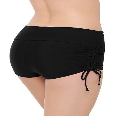 Women s Apt. 9 Side Tie Boyshort Swim Bottoms