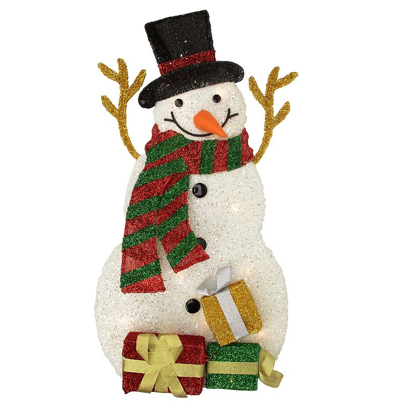 39198485 Northlight Seasonal Lighted Snowman Decoration, Re sku 39198485