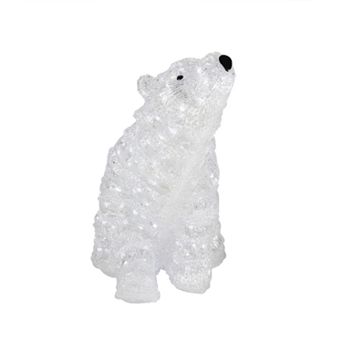 Northlight Seasonal Acrylic Polar Bear Decoration