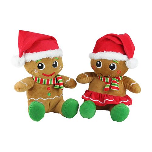 plush christmas figures