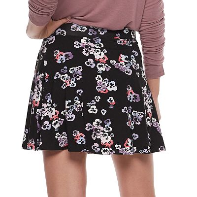 Juniors SO Faux Wrap Skater Skirt