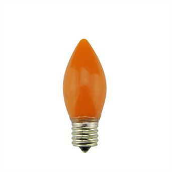 Indoor / Outdoor Opaque Orange C9 Christmas Replacement Bulb 4 pc Set
