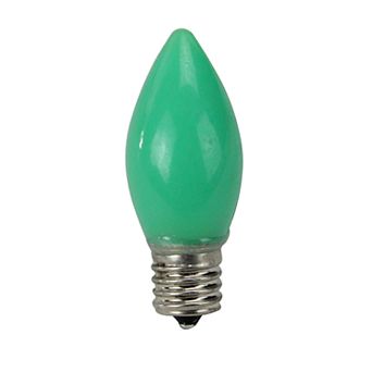 Indoor / Outdoor Opaque Green C9 Christmas Replacement Bulb 4 pc Set