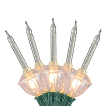 Northlight Seasonal 7 pc Clear Retro Christmas Bubble Lights Set