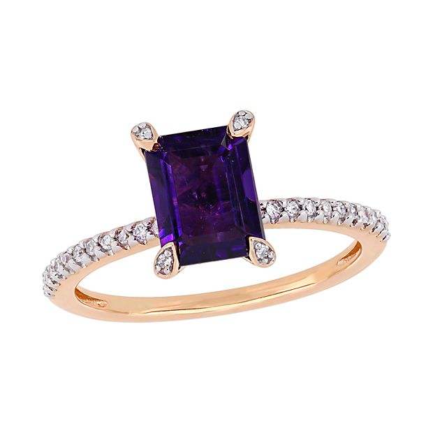 Kohls amethyst clearance ring