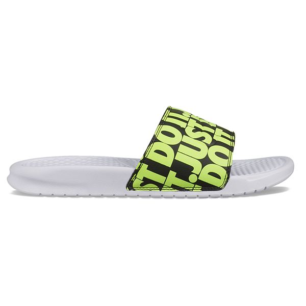 Men's nike benassi store jdi print slide sandals