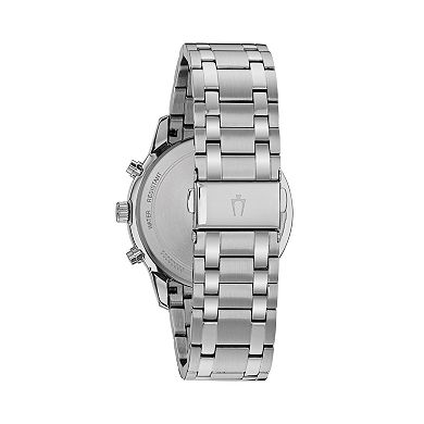 Bulova Men's Stainless Steel Chronograph Watch - 96B306