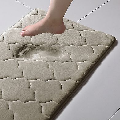 VCNY Memory Foam Bath Mat Runner