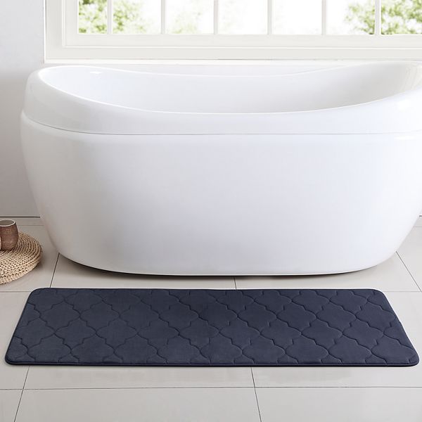 VCNY Memory Foam Bath Mat Runner