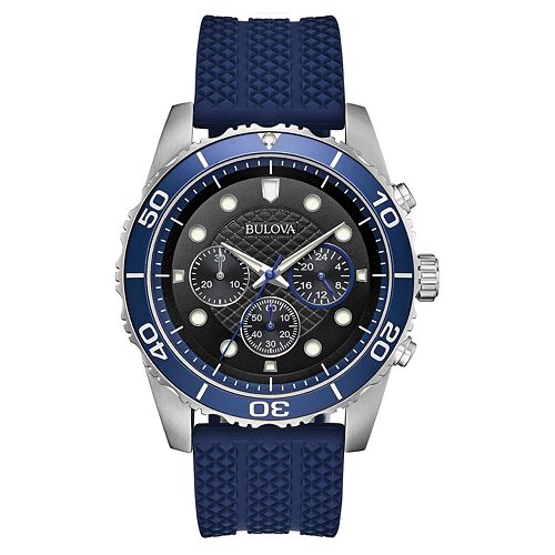bulova men's watch chronograph 98c121
