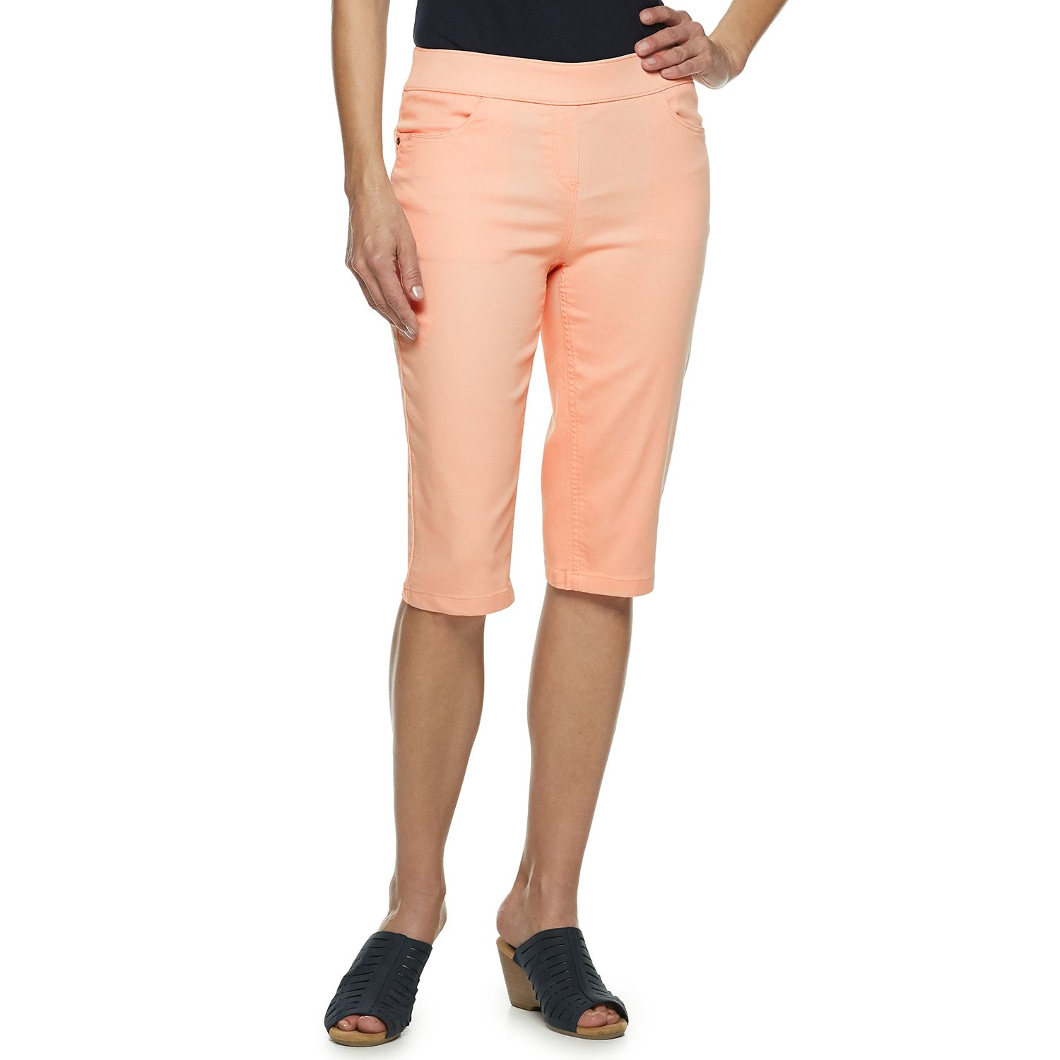 briggs pants petite elastic waist
