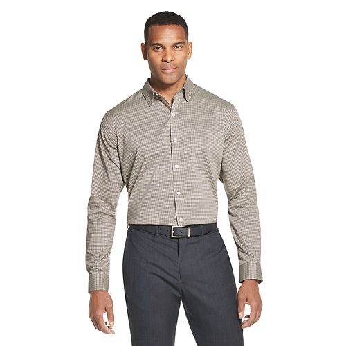 Men's Van Heusen Traveler Classic Fit Stretch Plaid Stretch