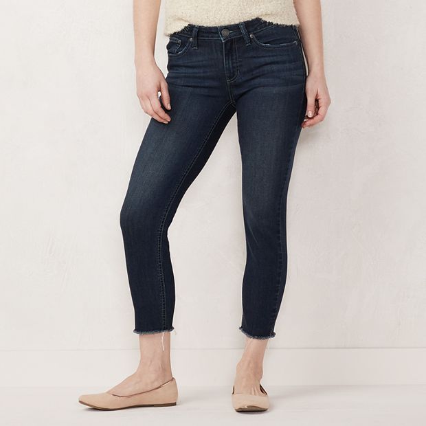Women's LC Lauren Conrad Feel Good Midrise Skinny Jeans, Size: 14