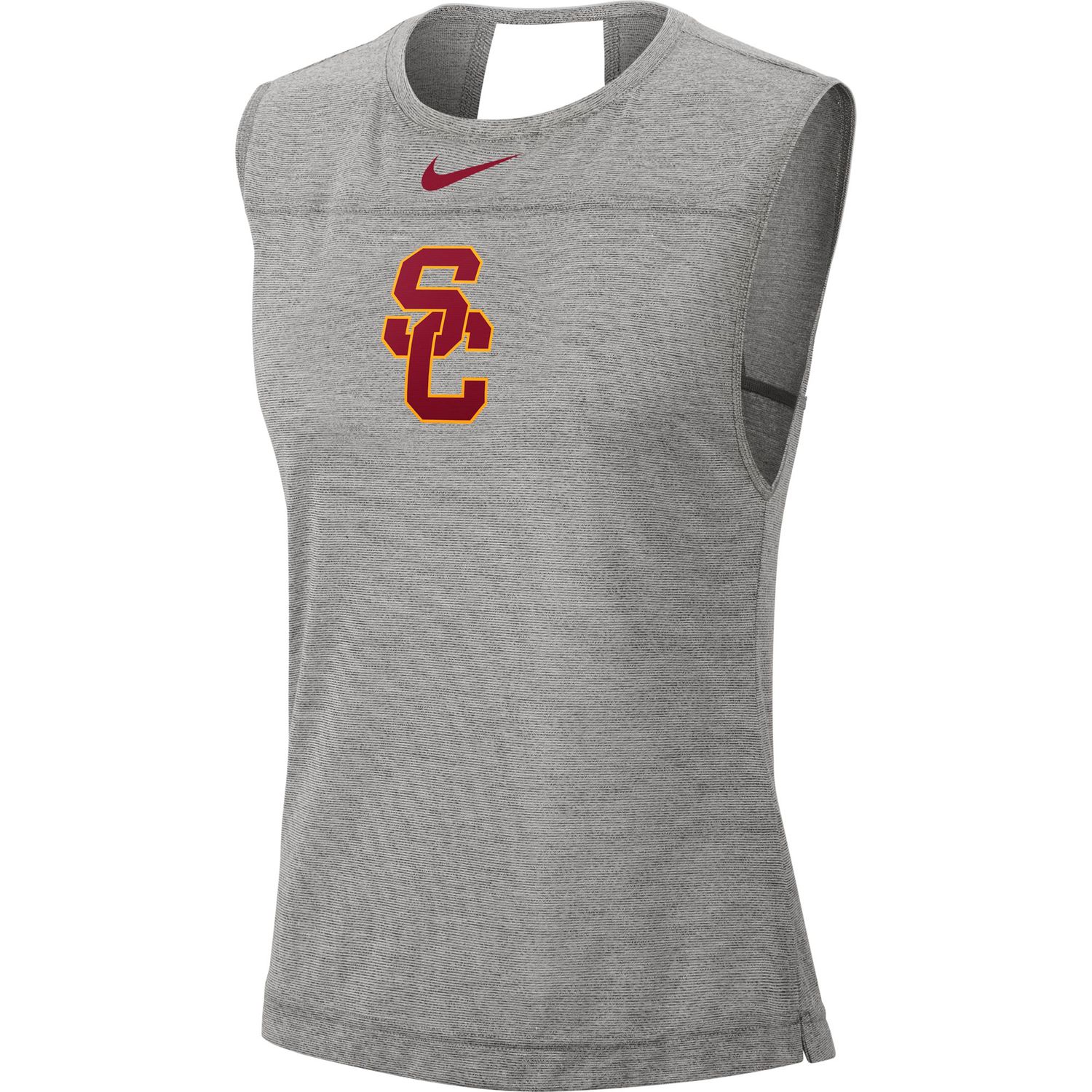 usc sleeveless hoodie