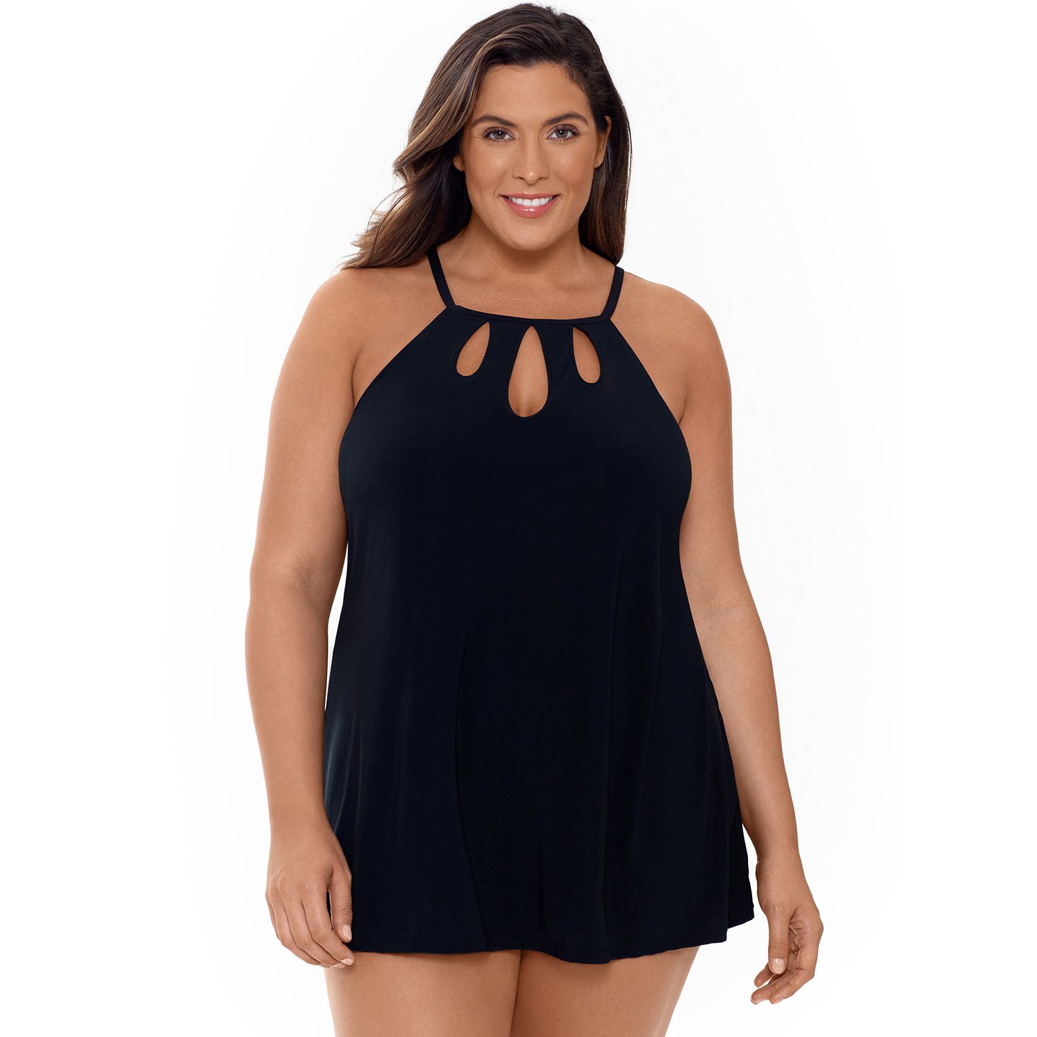 Kohls plus size swim dress online