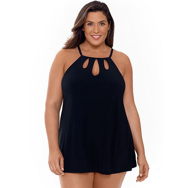 Shop Plus Size Swimdresses for Your Next Vacation Kohl s