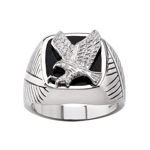 Men's Eagle Stainless Steel Ring