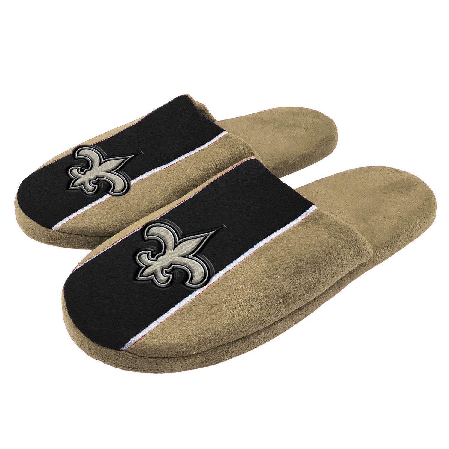 men's saints slippers