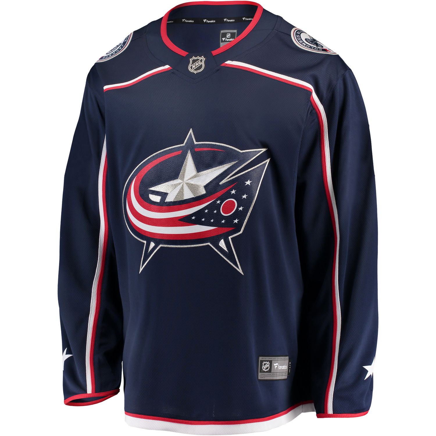 Men's Fanatics Columbus Blue Jackets Jersey