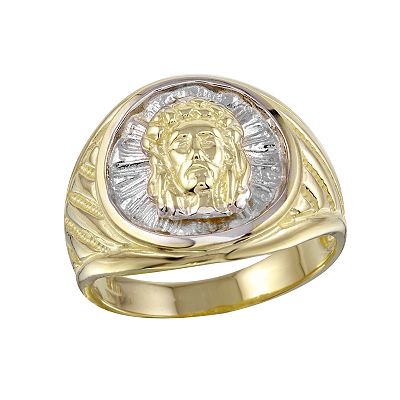 Kohls mens gold rings clearance