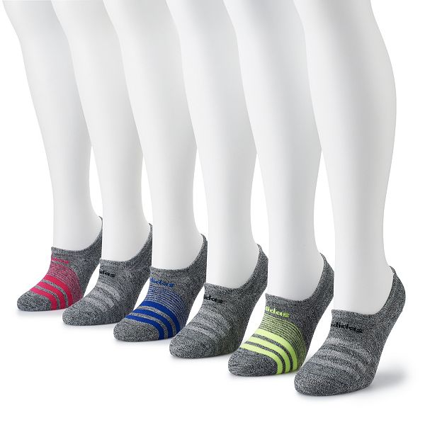 Women's adidas Superlite 6-pack No-Show Socks