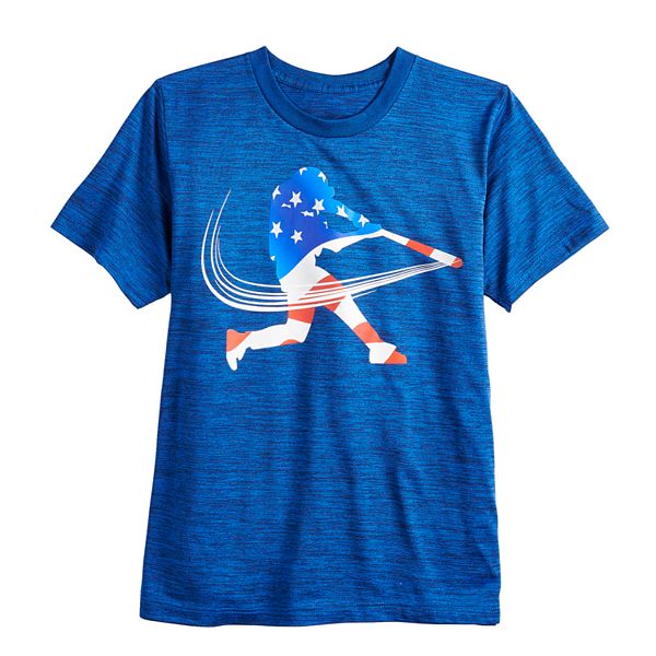 Boys 820 Tek Gear® Performance Graphic Tee in Regular & Husky