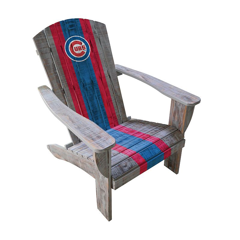 Chicago Cubs Adirondack Chair, Multicolor