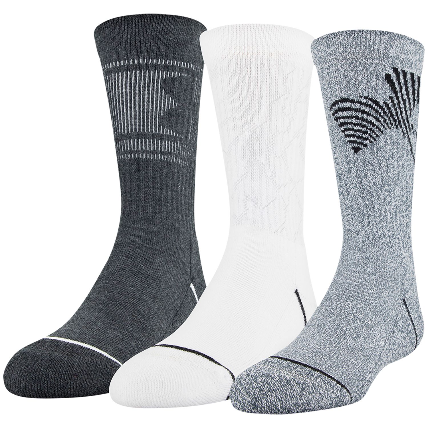 boys under armour crew socks