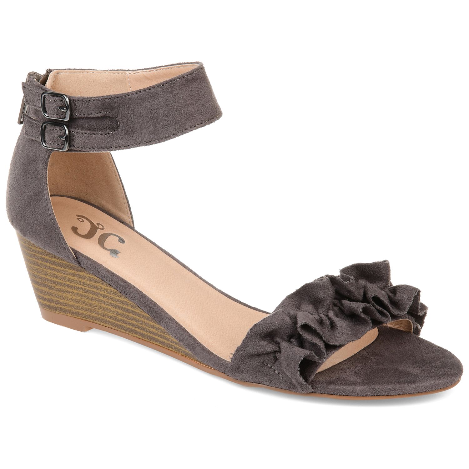 journee collection kedzie wedge sandal