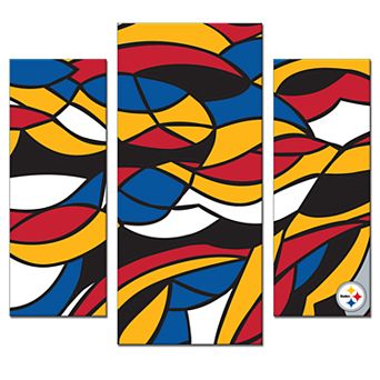 Pittsburgh Steelers 3 pc Wall Art