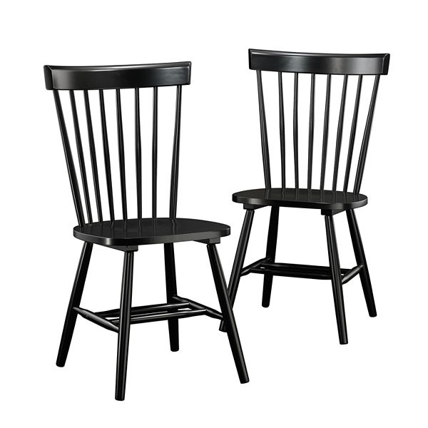 Sauder New Grange Spindle Back Dining Chair 2 Piece Set