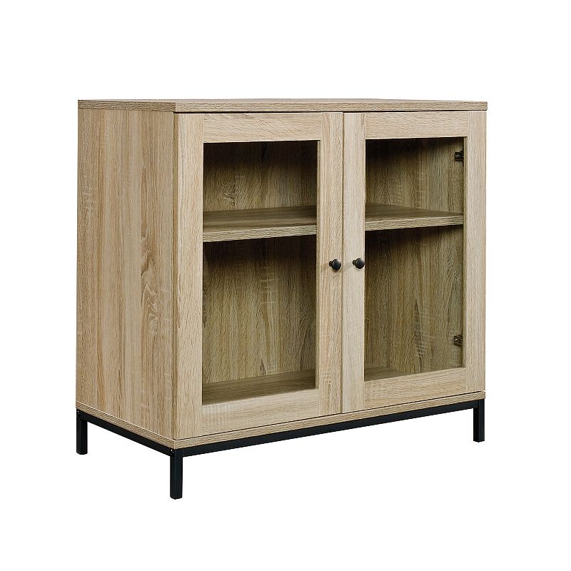 34010293 Sauder North Avenue Display Storage Cabinet, Brown sku 34010293