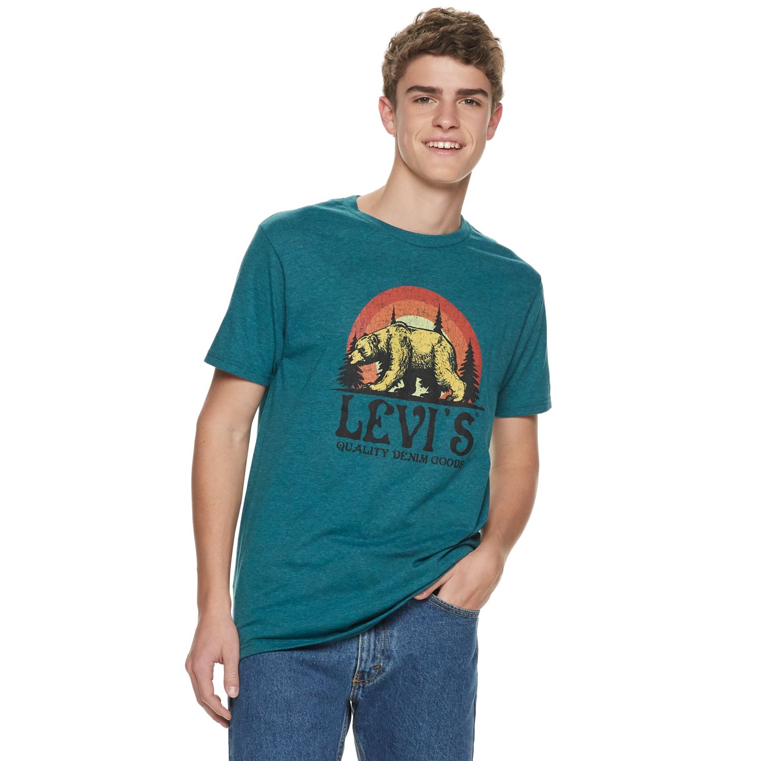 levi's bear shirt