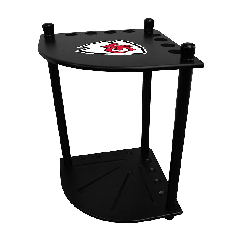 Kansas City Chiefs Corner Cue Rack, Team