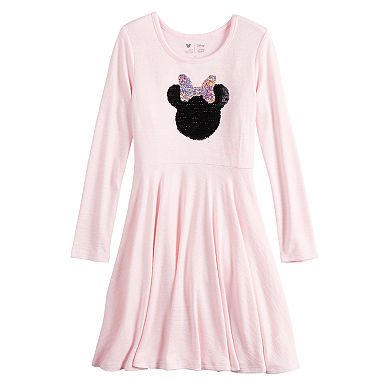 Disney's Minnie Mouse Girls 4-12 Flip-Sequin Skater Dress by Jumping Beans®