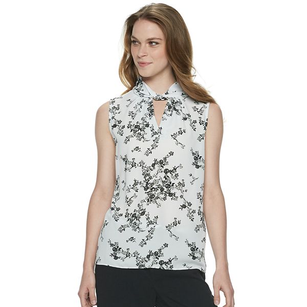 Women's ELLE™ Twist Neck Top