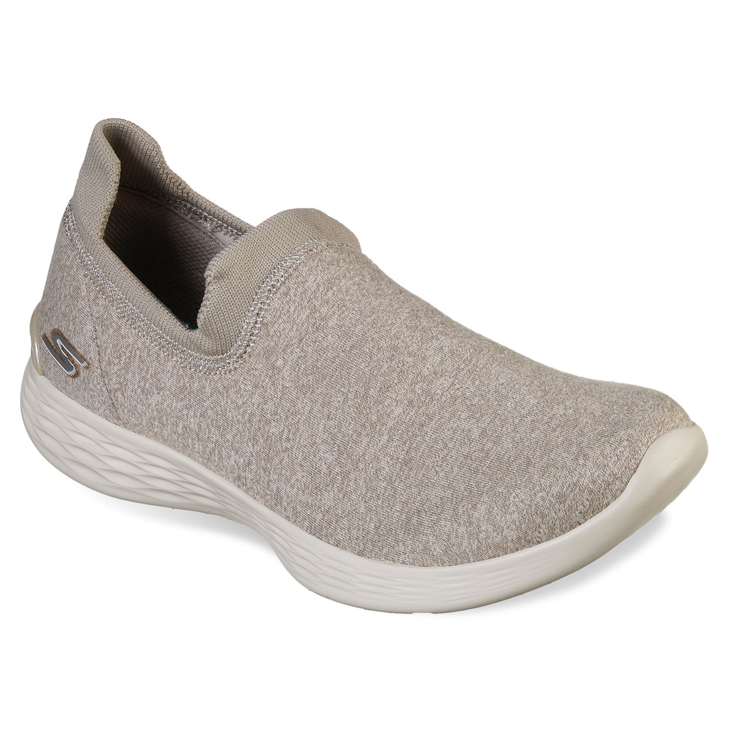 skechers ladies you knit slip on shoes