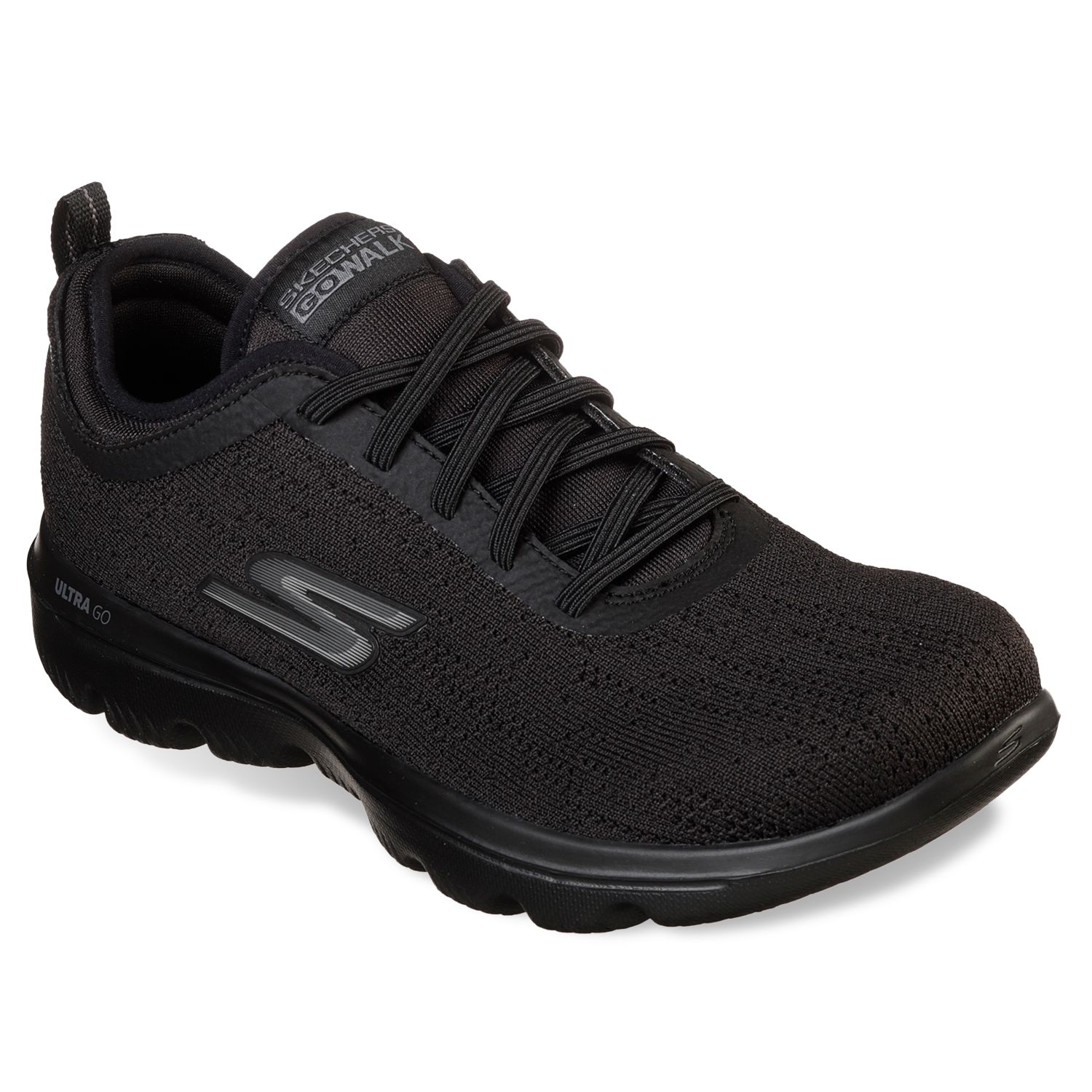 skechers on the go black