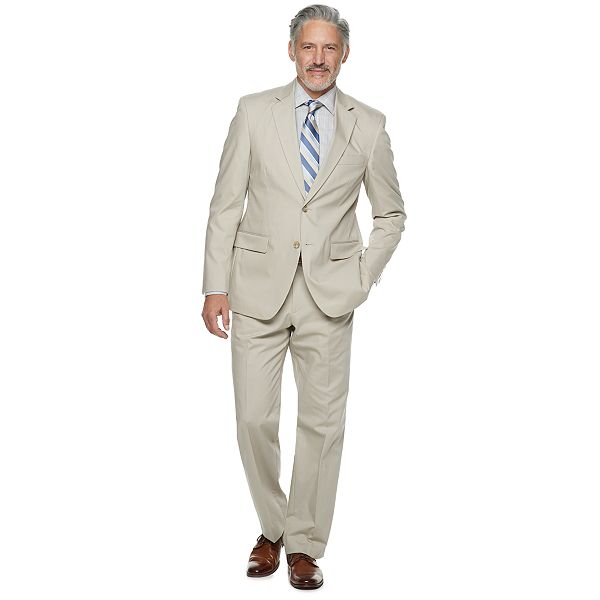 Men's Palm Beach Boone Classic-Fit Poplin Suit