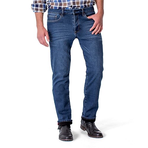 Men's IZOD Fleece-Lined Jeans