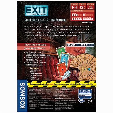 Thames & Kosmos EXIT: Dead Man on the Orient Express Game