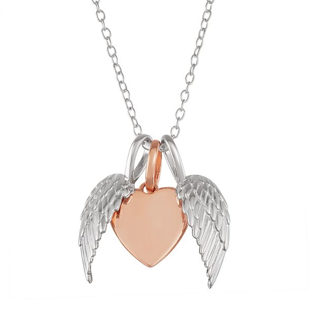 Kohls hot sale angel necklace