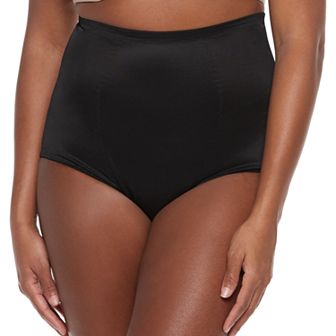 Plus Size Lunaire Tummy Panel Moderate Control Hi-Waist Brief 8622KX