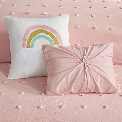 Intelligent Design Ensley Pom Pom Comforter Set