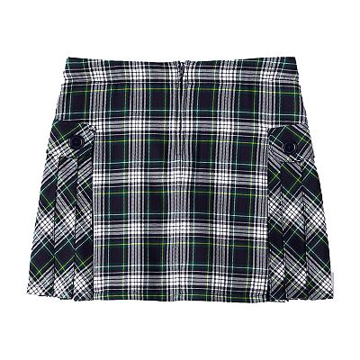 【PORTERNA】School pocket short skirt Wonder Nation Girls School Uniform Skirt with Pockets
