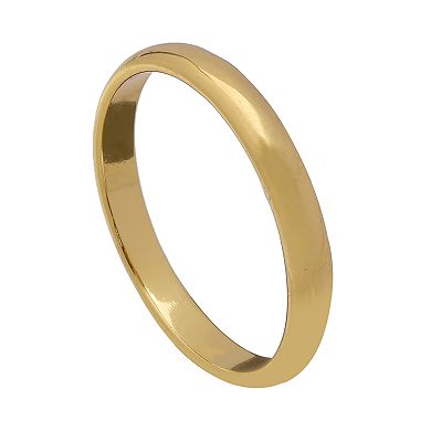 PRIMROSE Silver Polished Band - 3 mm