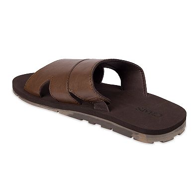 Men's Chaps Stretch Slide Sandals